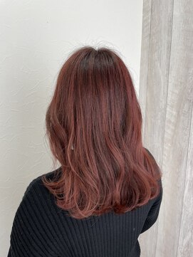 シエル 立川店(CIEL) ピンクレッド×ロング【CIEL×maki】