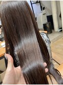 【髪質改善】抜け感ロング/透明感グレージュ/くすみカラー[新宿]