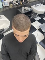 ザ フェイダーズ(The Faderz)&nbsp;バズカットイージーパーマメンズブラックヘアースキンフェード