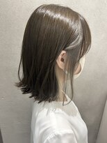 ラックスビー スカイ 大阪梅田店(LUXBE SKY)&nbsp;インナーカラーイヤリングカラーグレージュ