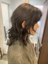 クエント(cuento) 大人ウルフミディーパーマ