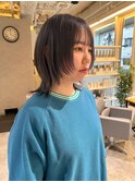 CAF松本/ウルフカット/グレーカラー/レイヤーカット/大阪/心斎橋