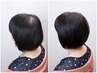 【女性専用】増毛エクステ800本(ヘアループ)＋カット＋Sクレ　￥26400～