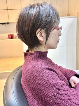 ヨファ ヘアー(YOFA hair) 似合わせカット 丸みショートボブ