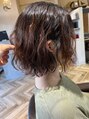 アウラ ヘア デザイン(aura hair design)&nbsp;"ちょっとお洒落"にレディースパーマはハードも可愛い◎