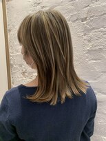 プラスシー(+C)&nbsp;赤くならない地毛ハイライト/長持ちカラー/30代/40代/50代