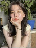 ウェットヘアの大人っぽニュアンスパーマ【銀座】