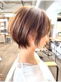 かわいい丸みショート　熊本　ruen 上通り　山田大貴