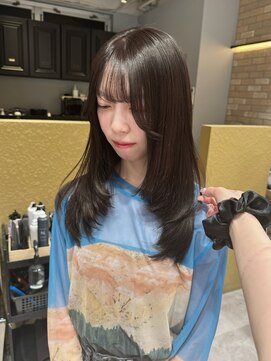 ゼスト 三鷹店(ZEST) レイヤーロング 韓国ヘア 学割U24/三鷹 吉祥寺 あ