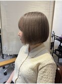 ハイトーンボブ/ベージュ