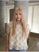 【清水夏生】ピンクブロンド　ブリーチ1回