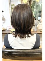 ギフト ヘアー サロン(gift hair salon) 【ミディアムくびれウルフレイヤー】原口健伸