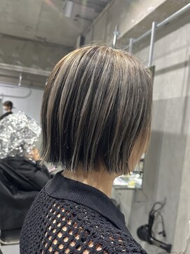 ラック(LUCK) レイヤーロング/バレイヤージュ/シルキーベージュ/船橋