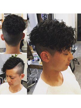 ダピエス(da pie'ce) メンズパーマ