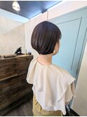 大人ショートボブ