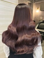 エルバイラビス 大宮(elu by lovis)&nbsp;《chihina》チェリーラベンダー/ダブルカラー/艶カラー/韓国