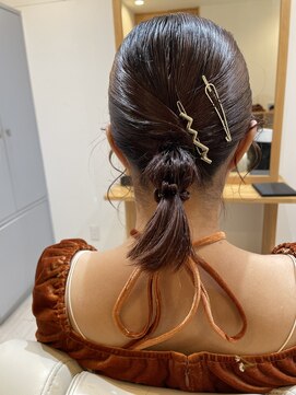 グレイスアンジュ 名駅(Grace Unge) タイト編み下ろし