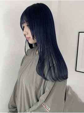 アルコイリスバイドールヘアー(ARCOIRIS by Dollhair) 都島/ダークアッシュ/くすみブルー/ネビージュ