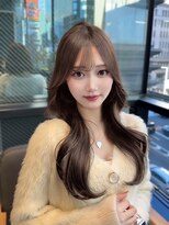 ビューレイギンザ(VIEW LEI GINZA)&nbsp;韓国ウェーブヘア前髪カットレイヤーカット髪質改善銀座