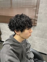 ミオ(Mio) 滋賀/南草津/メンズ美容室/波巻きツイストスパイラルパーマ