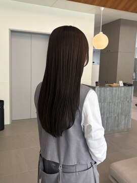 ローレンアオ(LOREN AO) 【LOREN AO】マロンベージュ/艶ロング