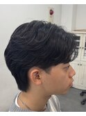 ツイストスパイラルパーマツイストパーマメンズマッシュパーマ