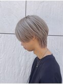 ハイライト/マッシュパーマ/ウルフ/アッシュブラック/渋谷駅