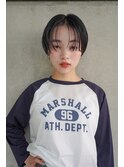 ハンサムショート似合わせ顔周りカット顔まわりレイヤーカット