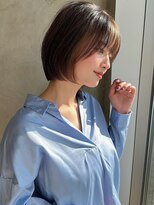 アフロート ルヴア(AFLOAT RUVUA) みね.360度可愛いショートボブ♪30代40代50代前下がり小顔新宿