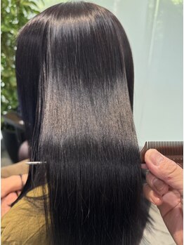 スウィープ 札幌大通(sweep)の写真/大人気のオージュア/バイカルテをご用意◎髪質改善のプロがあなたに合ったトリートメントを選定◆