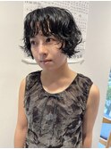 【杏】マッシュパーマ