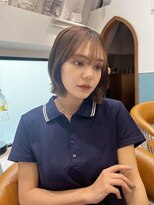 ロンド レグリーズ 立川(Lond leglise)&nbsp;マロンベージュ/ボブ/前髪/レイヤー/髪質改善/縮毛矯正/立川