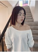 ボルドーカラー　吉祥寺　REINA