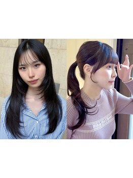 『可愛くなりたい！』前髪命の女性に☆圧倒的な似合わせ技術で一番可愛いが叶う♪希望通りの仕上がりに◎