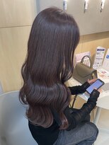 シダ(sida SAIIN)&nbsp;20代30代ロングヘアボルドー