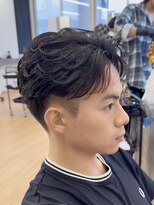 ビカム 名駅(become) 曲がる縮毛矯正で作るフェザーショート