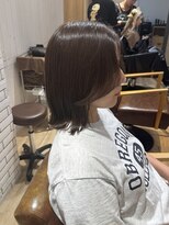 グロウ 渋谷西口(grow) ブリーチなし/透明感カラー/マットアッシュ