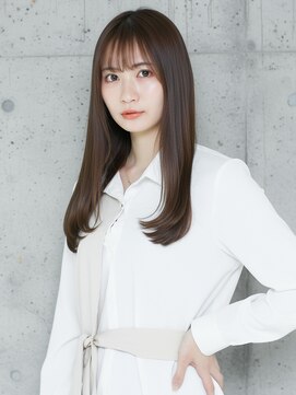 ニューヨークニューヨーク 大久保店(NYNY) 【永遠の定番】ツヤ感重視の暗髪ストレートロング