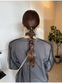 お呼ばれヘアセット