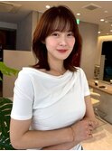 髪質改善*ダークアッシュ小顔カットボブ*美髪【Zina船橋南口】