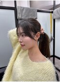顔周りカット