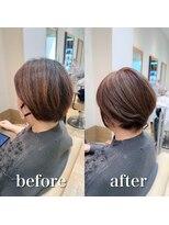 ステラバイケンジ 藤沢(STELLA by KENJE)&nbsp;白髪ぼかし細めハイライト30代40代50代【藤沢　藤沢駅】