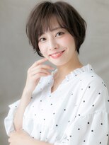 カバーヘア ブリス 川口(COVER HAIR bliss)&nbsp;大人美人似合わせカット黒髪小顔マッシュショートX川口30代40代