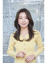 ミチオ ノザワ ヘアサロン ギンザ(Michio Nozawa HAIR SALON Ginza)&nbsp;レイヤーカット/顔周りレイヤー /くびれヘア/セミロング