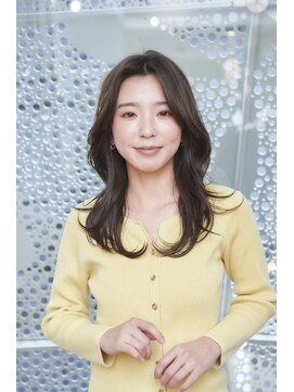 ミチオ ノザワ ヘアサロン ギンザ(Michio Nozawa HAIR SALON Ginza) レイヤーカット/顔周りレイヤー /くびれヘア/セミロング