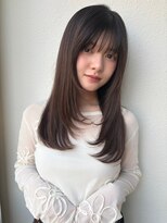 カバーヘア ブリス 志木南口駅前店(COVER HAIR bliss)&nbsp;髪質改善/くびれヘア/ロングレイヤー/春カラーブリーチなしp志木