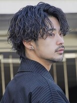フィフス 神南(fifth) 渋谷メンズボブサーフカール波巻きパーマセンターパートウルフ