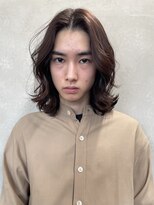 オルカ(ORCA) men's/メンズミディアム/リバースセンターパート/新宿