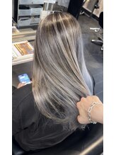 ヘア フラッグ 西葛西店(hair flag) 赤みを削って、柔らかく魅せる。バレイヤージュ