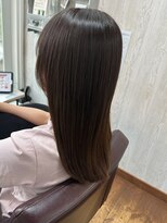 コルテ 倉敷西坂店(CoRte.) 美髪ストレート/艶髪ロング/モカブラウン/サラサラヘア/美髪矯正